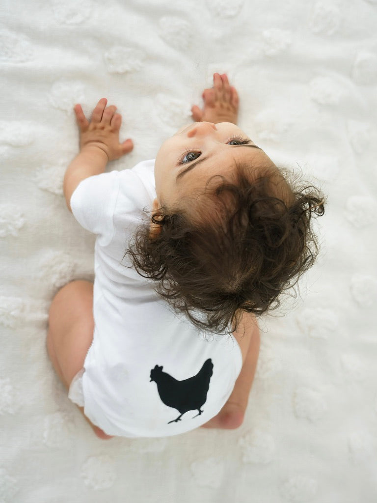 Guess What? Chicken Butt Baby Onesie®