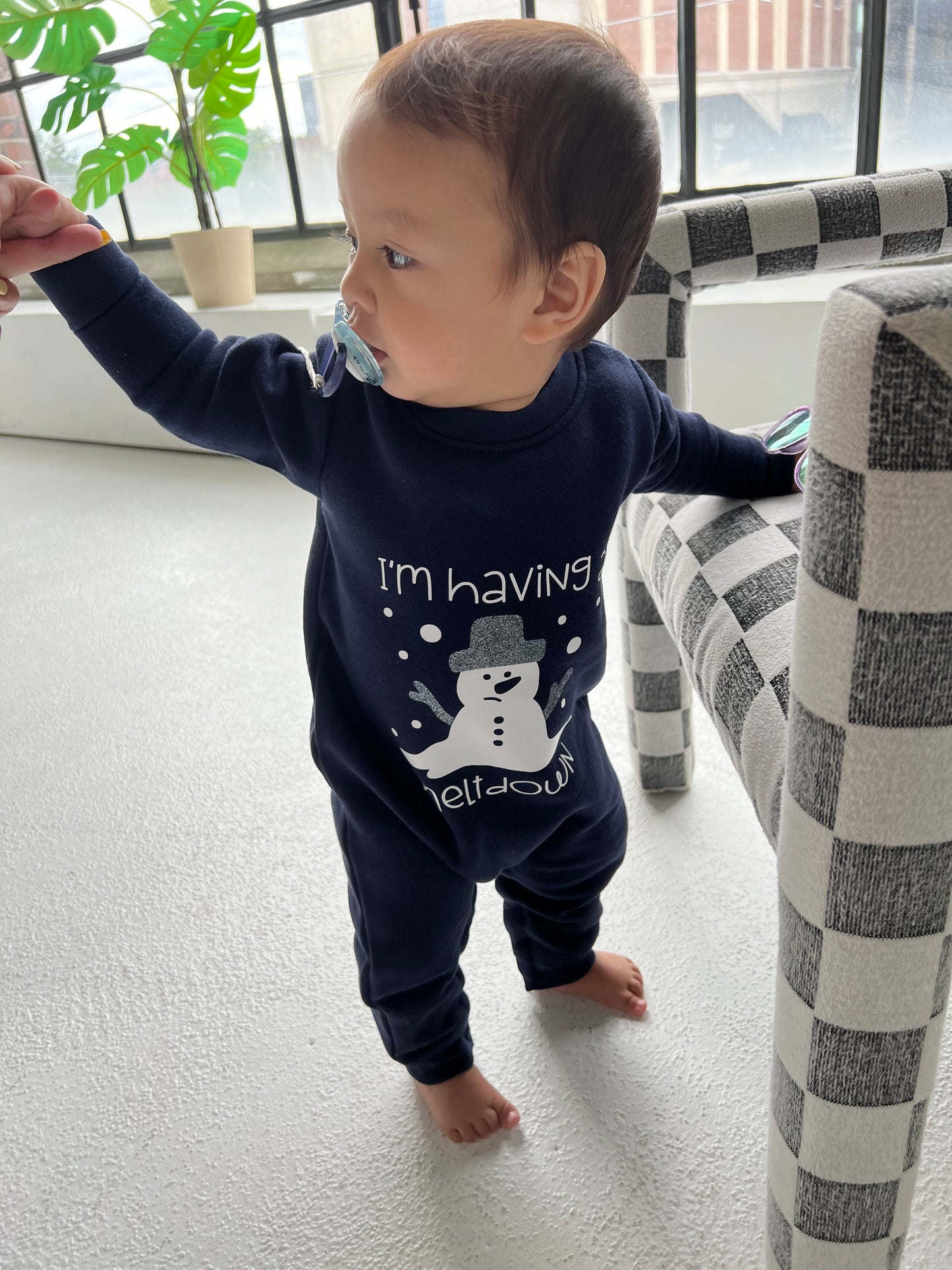 I'm Having a Meltdown Fleece Onesie