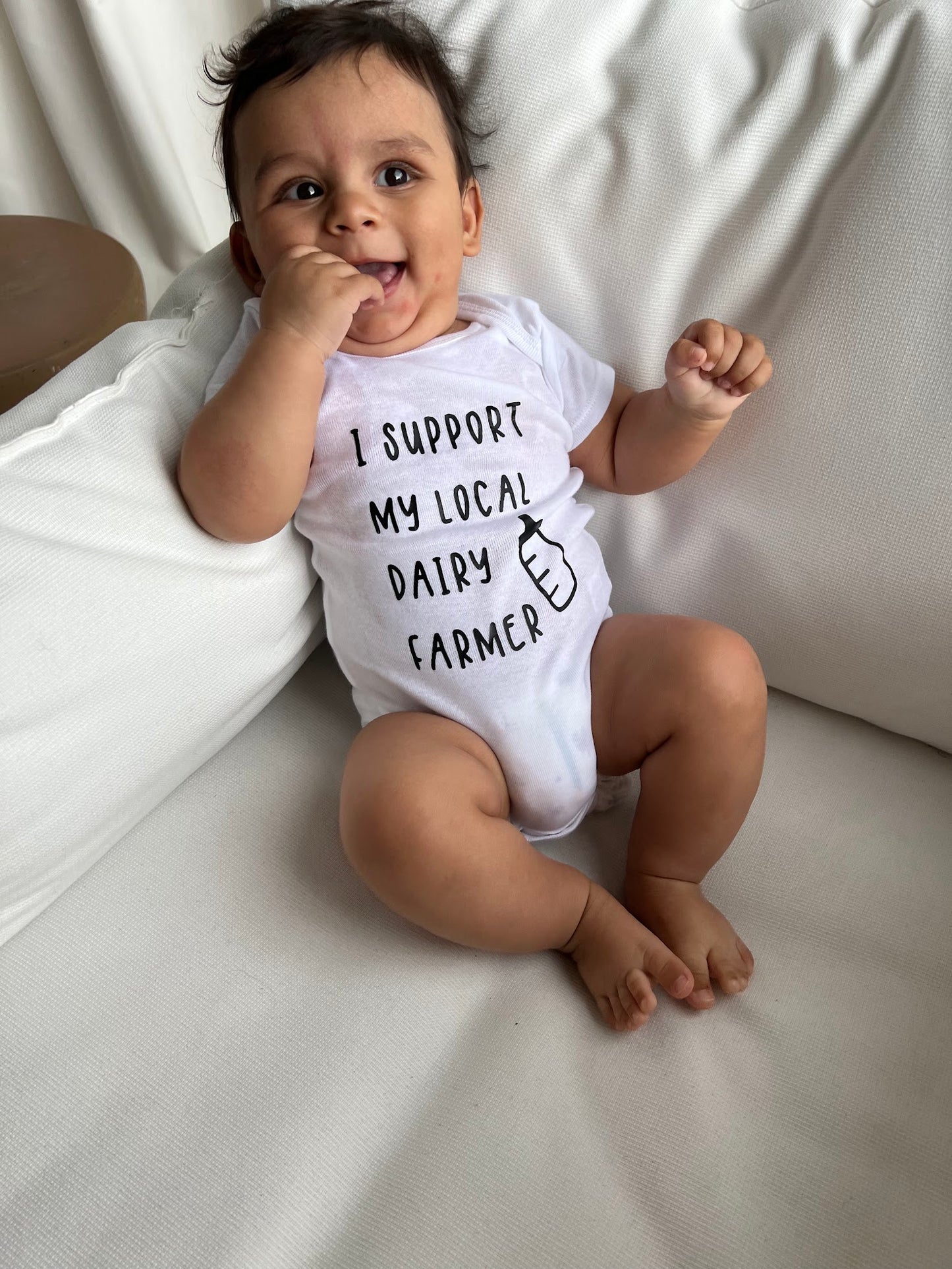 Local Dairy Farmer Baby Onesie®