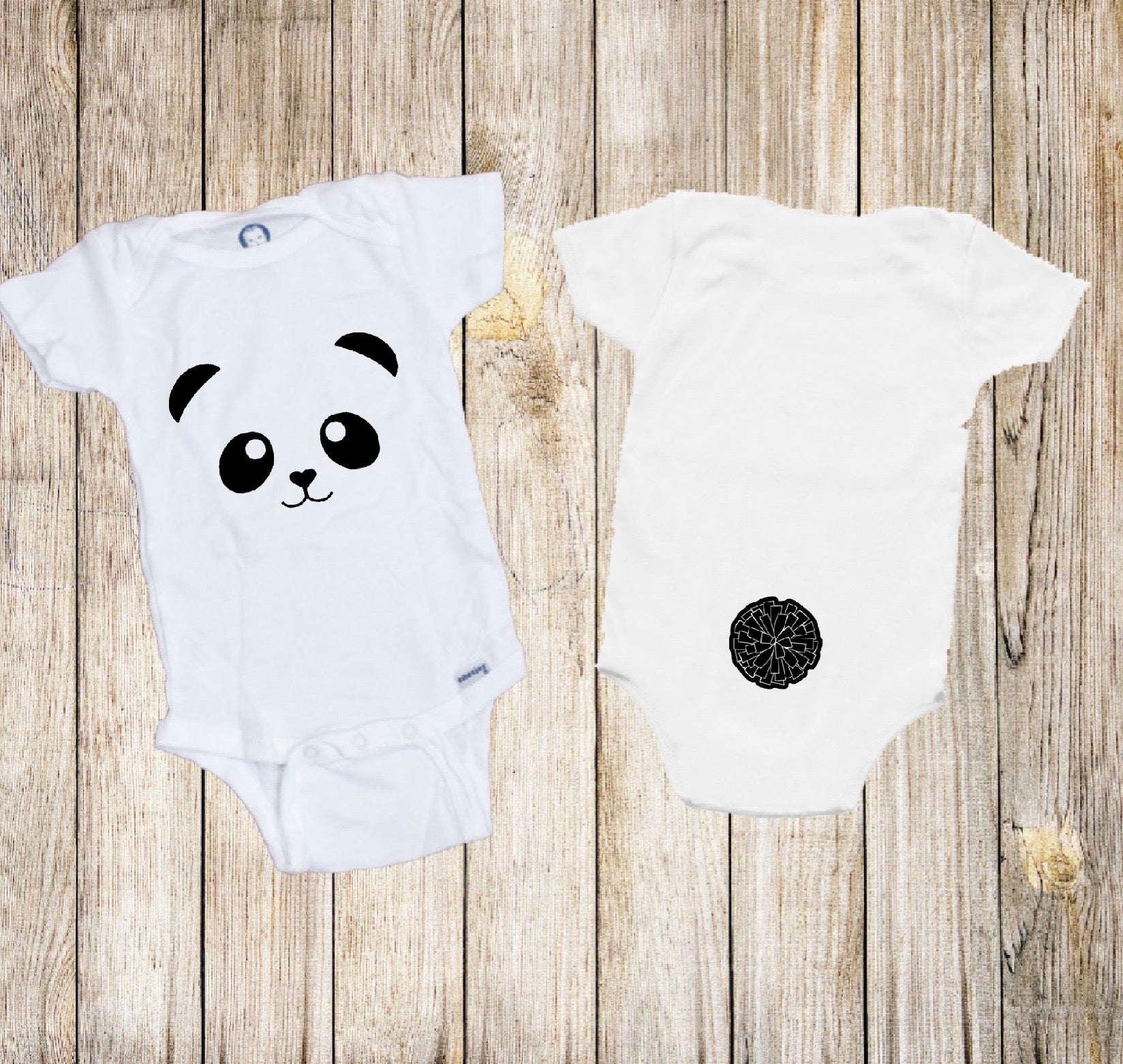 Panda best sale onesie baby