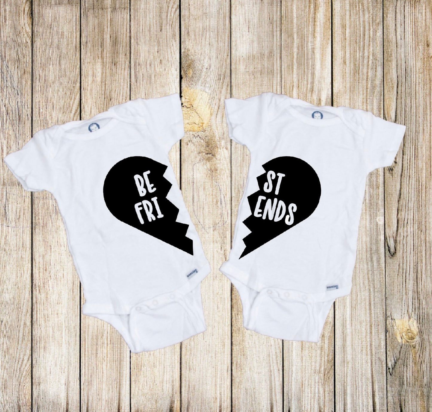 Best Friends Twin Baby Onesies®