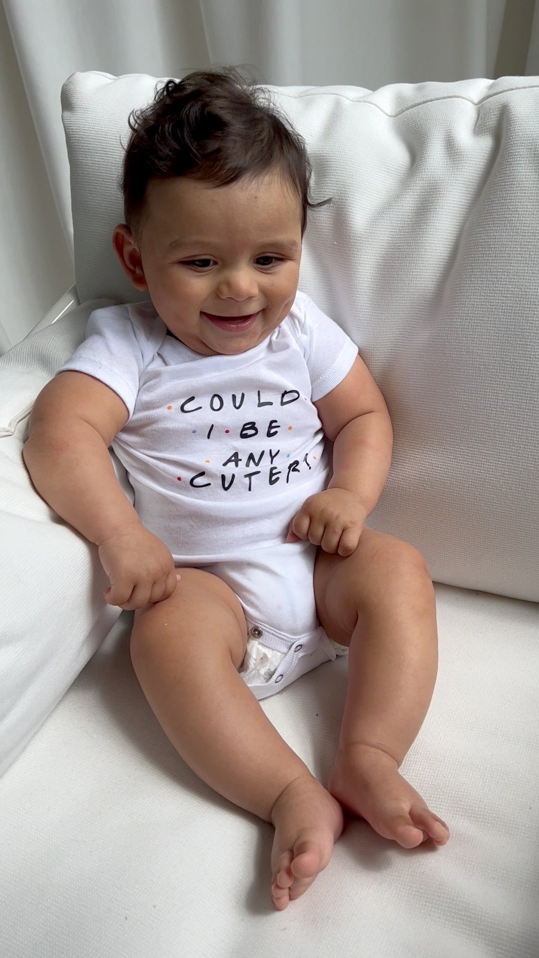 Could I Be Any Cuter FRIENDS Inspired Baby Onesie®