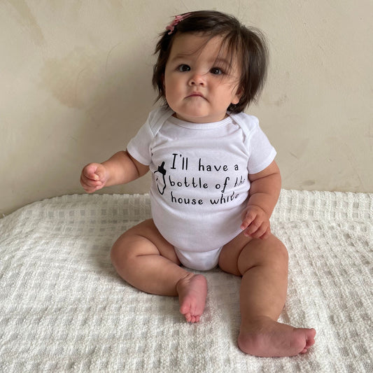 Bottle Of The House White Baby Onesie®