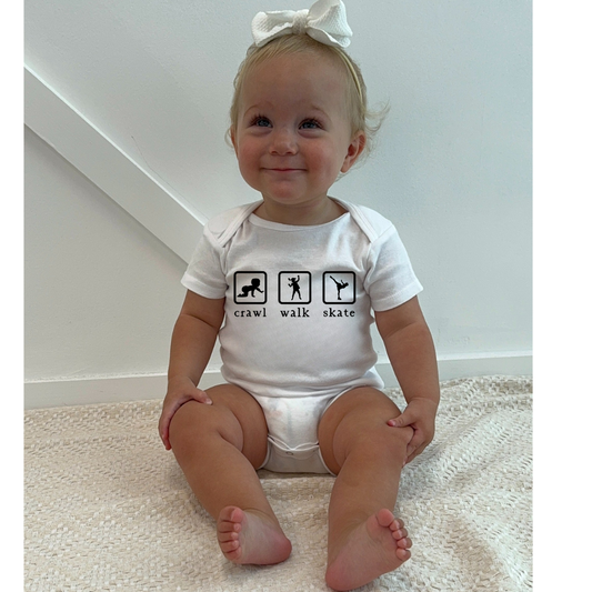 Crawl, Walk, Skate Baby Onesie®