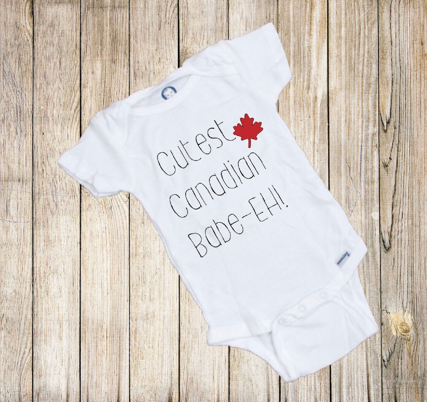 Cutest Canadian Babe-Eh! Baby Onesie®