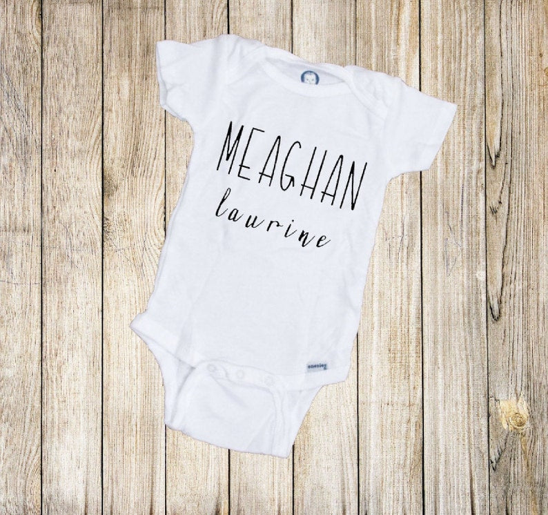 Personalized Name Baby Onesie®